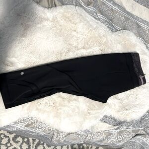 Lululemon Capri leggings Size 8